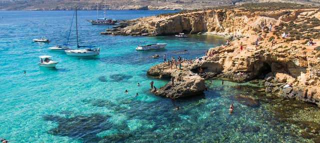 Cruzeiro à ilha de Comino e Lagoa Azul