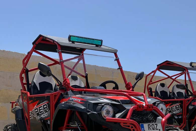 Um dos buggies que iremos dirigir