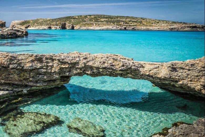 As belas águas cristalinas de Malta